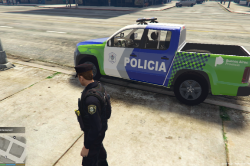 Volkswagen Amarok Comando Policia Bonaerense 2016 (Argentina)